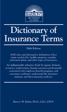 Title details for Dictionary of Insurance Terms by Harvey W. Rubin, Ph.D. - Available